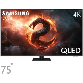 تلویزیون سامسونگ Q70D سایز ۷۵ اینچ کیفیت تصویر Ultra HD 4K نوع صفحه QLED